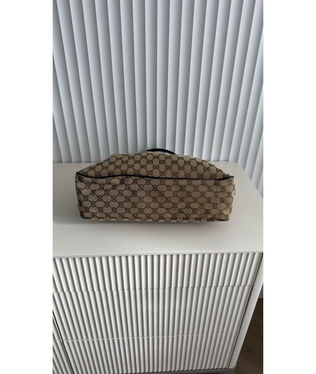 GUCCI Мульти сумка с короткими ручками из канвы, фото 7