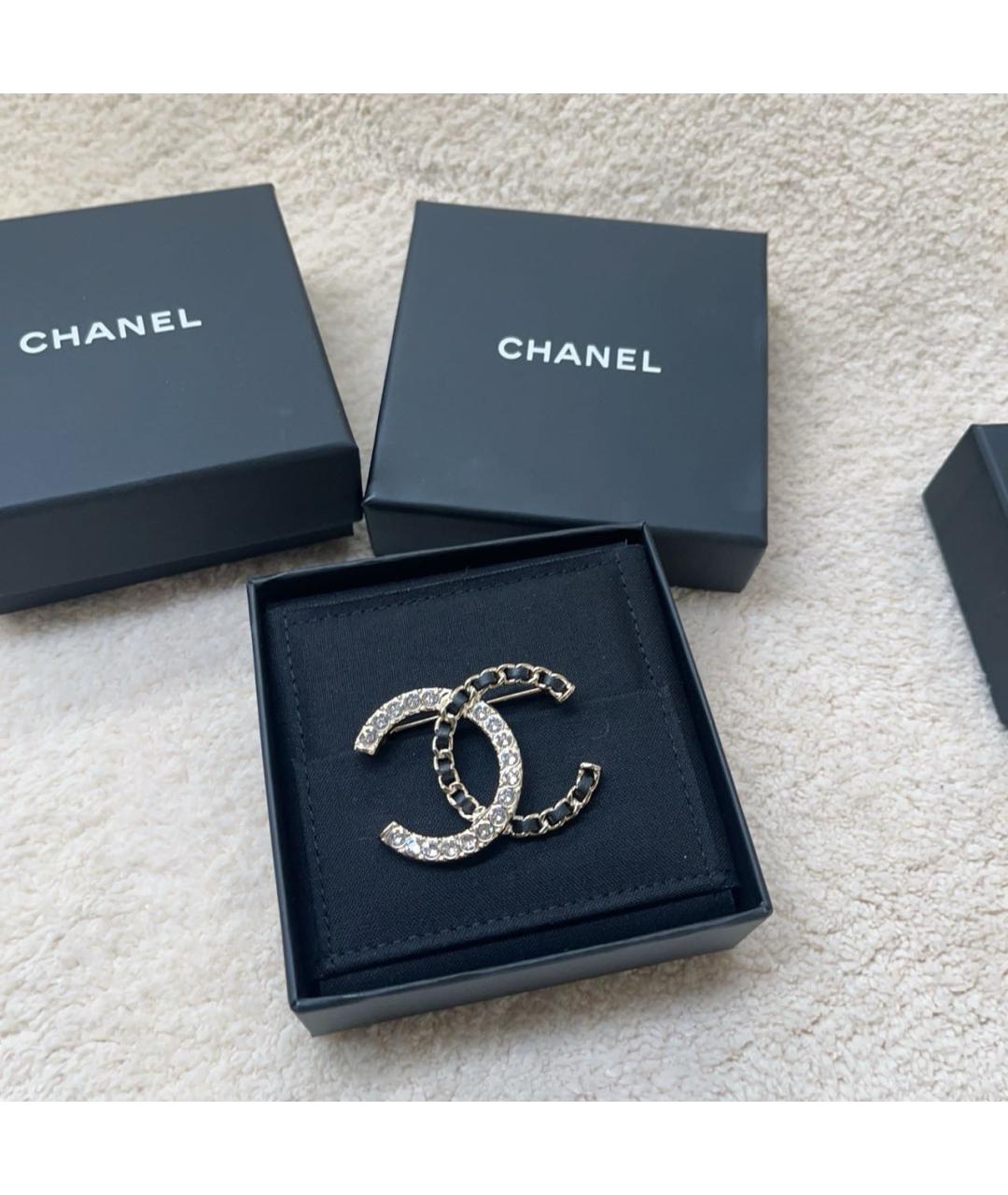 CHANEL Золотая булавка / брошь, фото 2