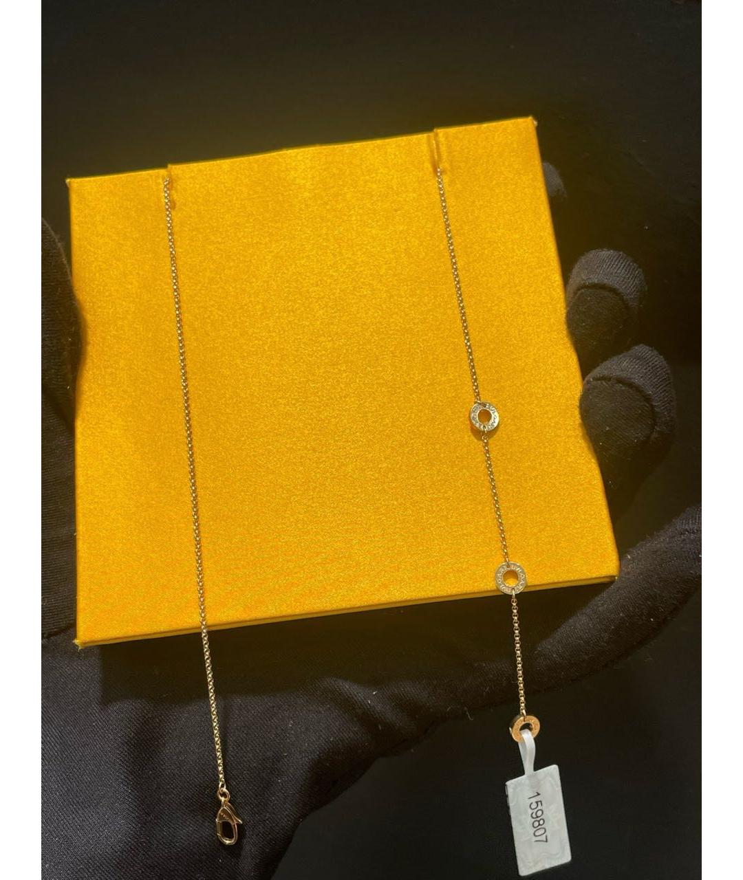 BVLGARI Золотое колье из розового золота, фото 4