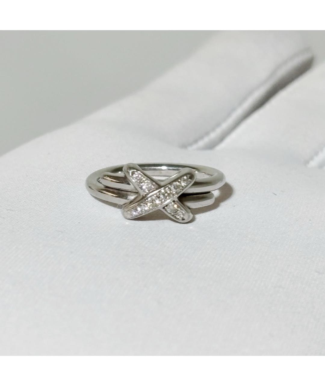 CHAUMET Серебряное кольцо из белого золота, фото 6
