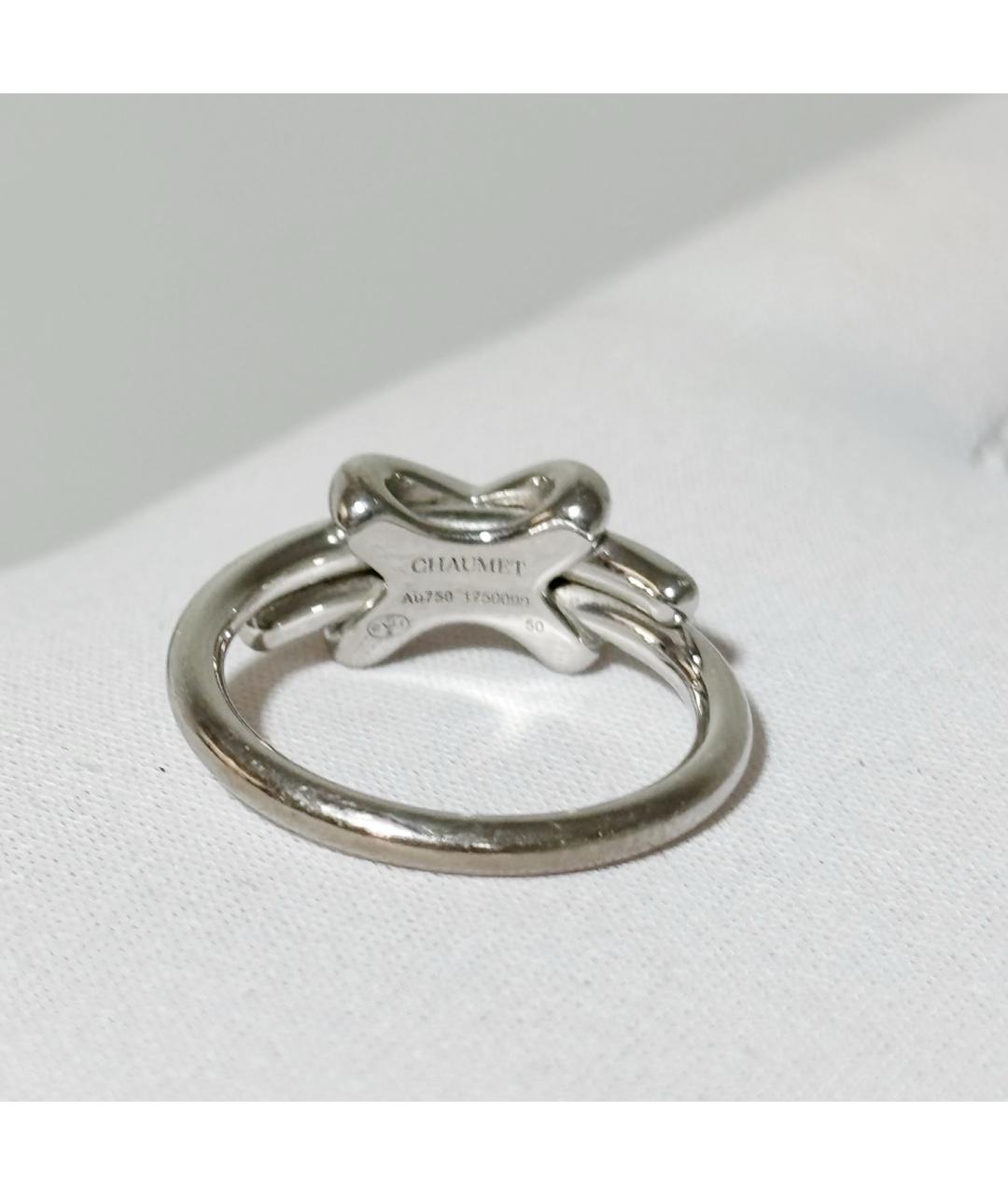 CHAUMET Серебряное кольцо из белого золота, фото 4