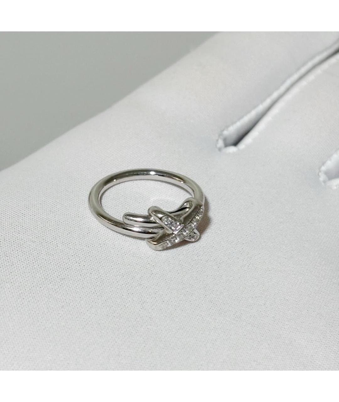 CHAUMET Серебряное кольцо из белого золота, фото 5