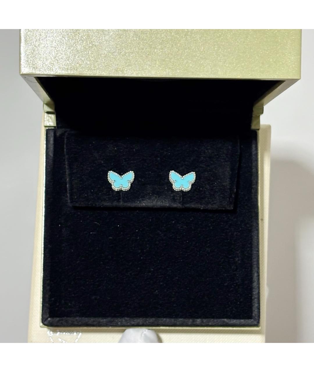 VAN CLEEF & ARPELS Серебряные серьги из белого золота, фото 2