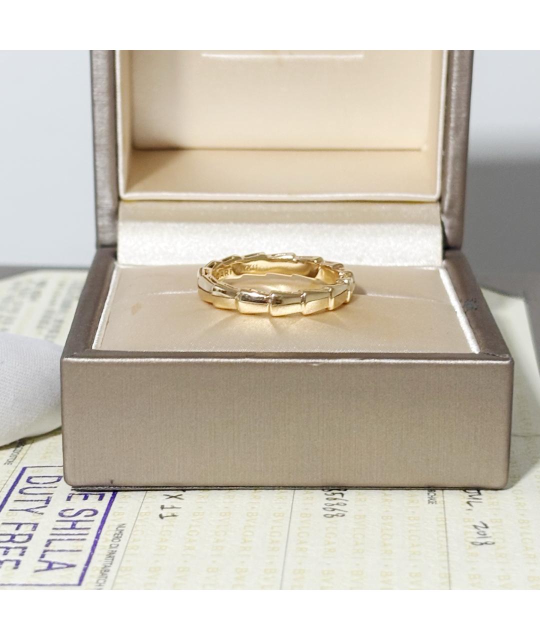BVLGARI Золотое кольцо из розового золота, фото 9