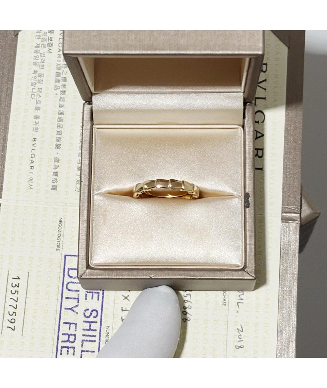 BVLGARI Золотое кольцо из розового золота, фото 2