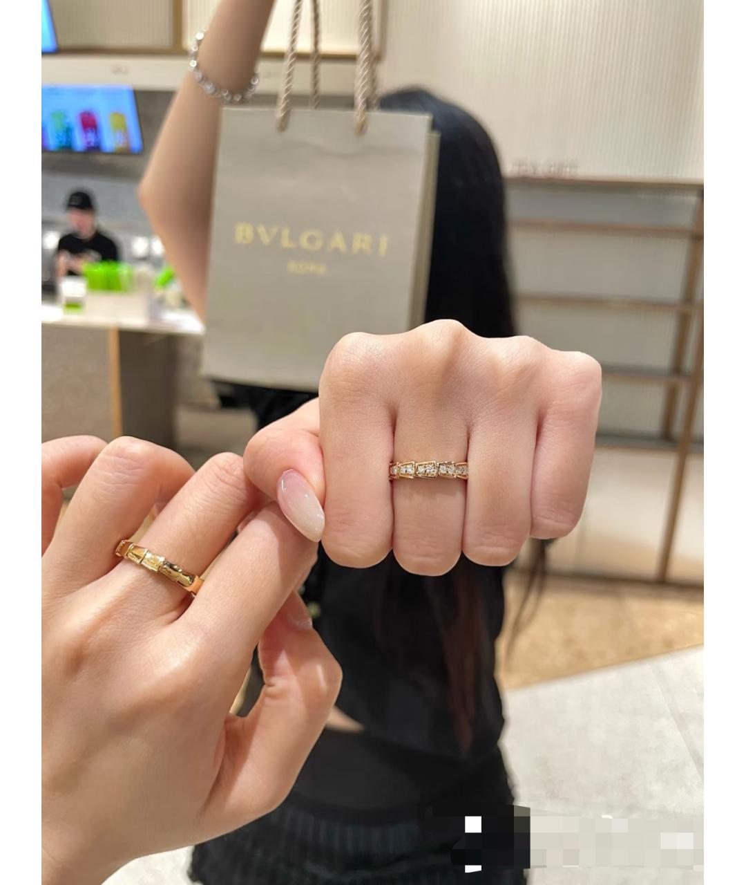 BVLGARI Золотое кольцо из розового золота, фото 7