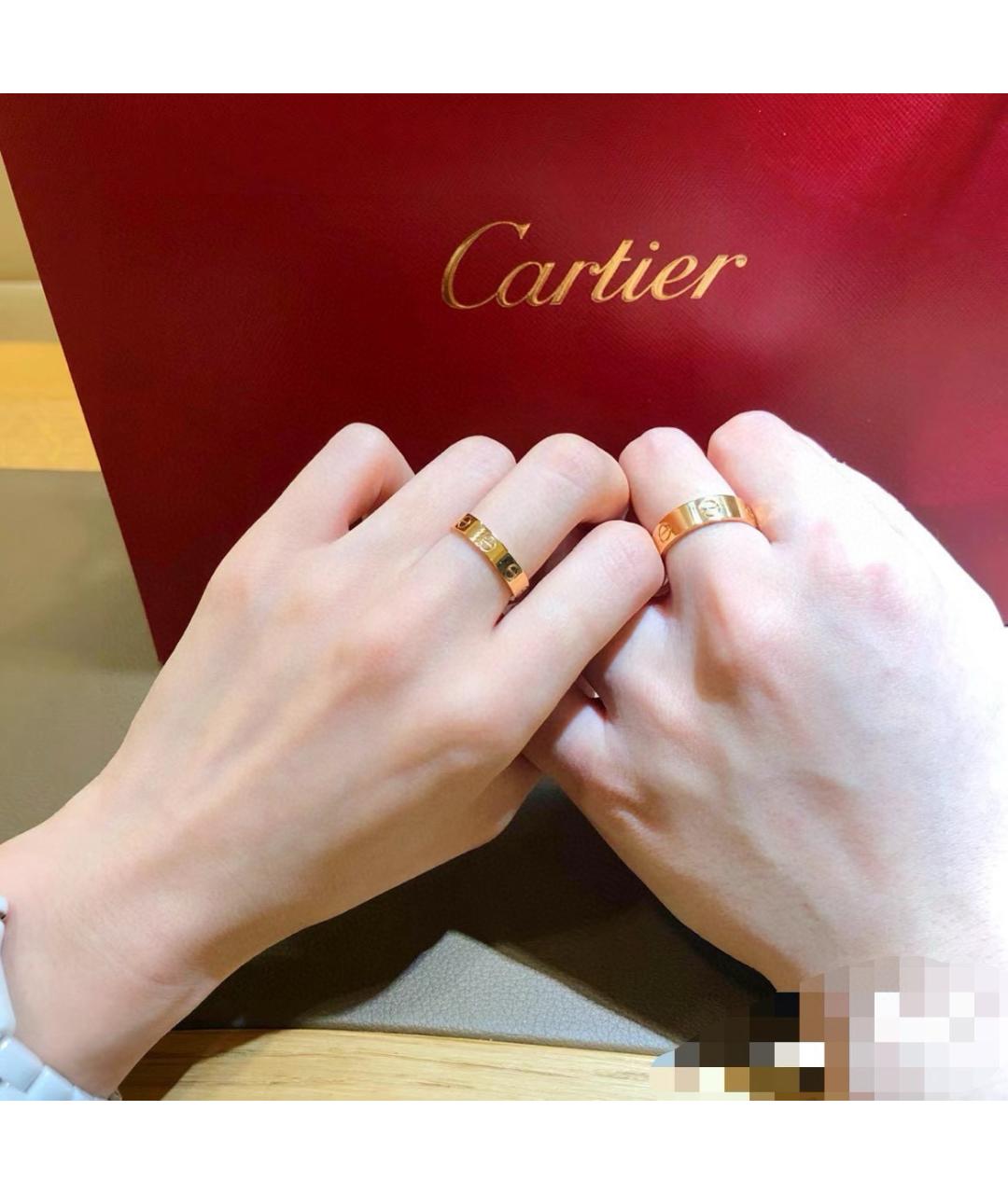 CARTIER Золотое кольцо из розового золота, фото 6