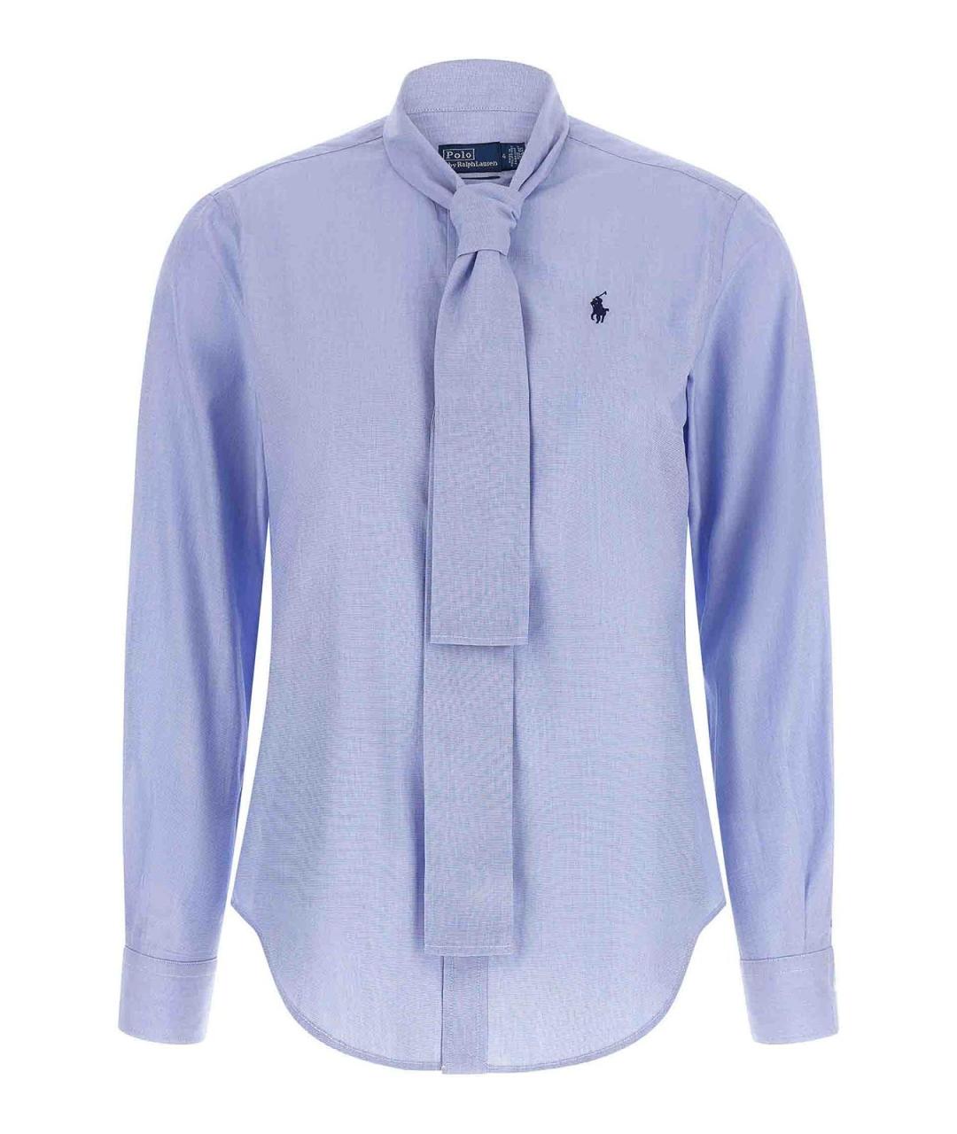 POLO RALPH LAUREN Голубая хлопковая рубашка, фото 1