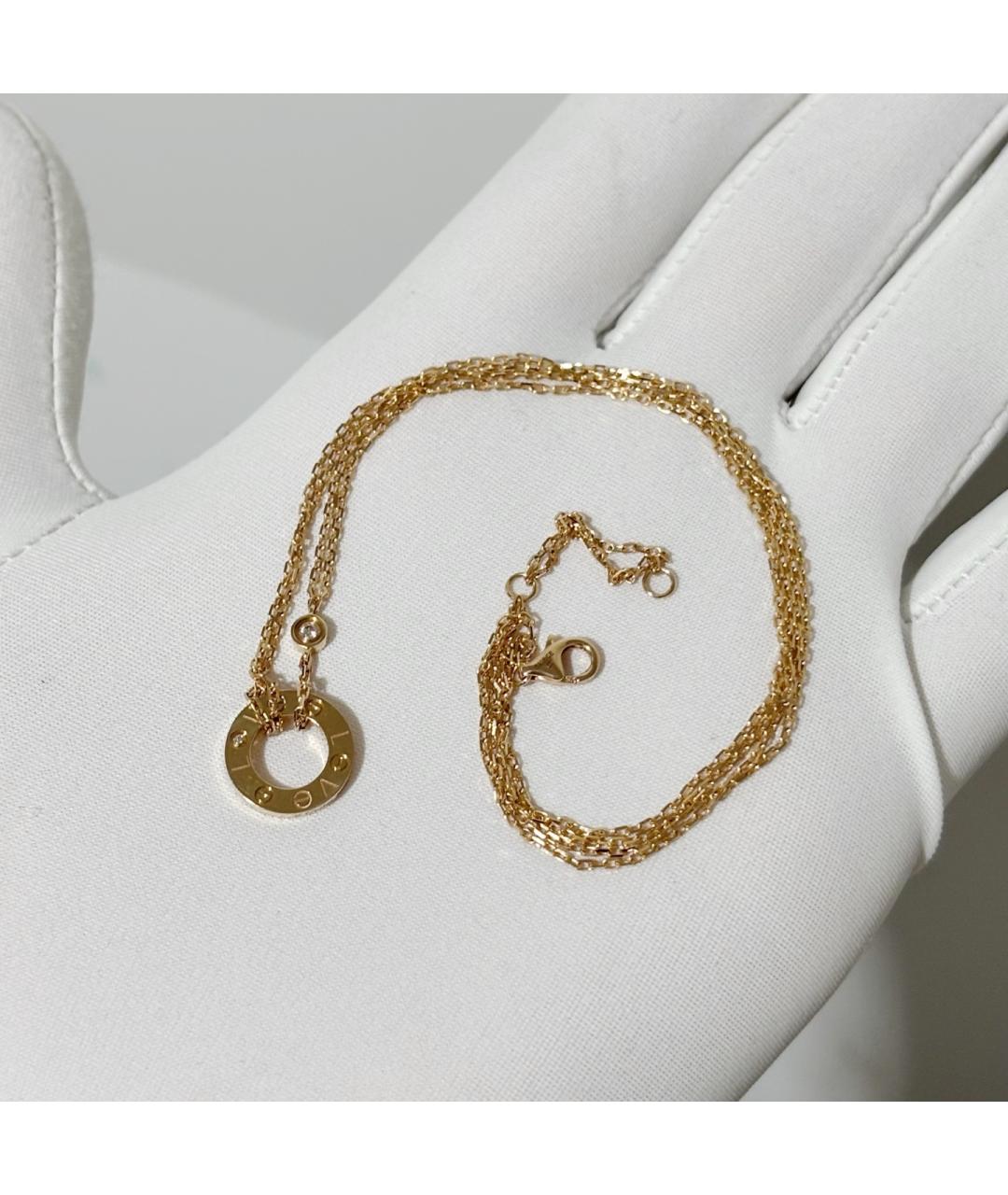 CARTIER Золотое колье из розового золота, фото 5
