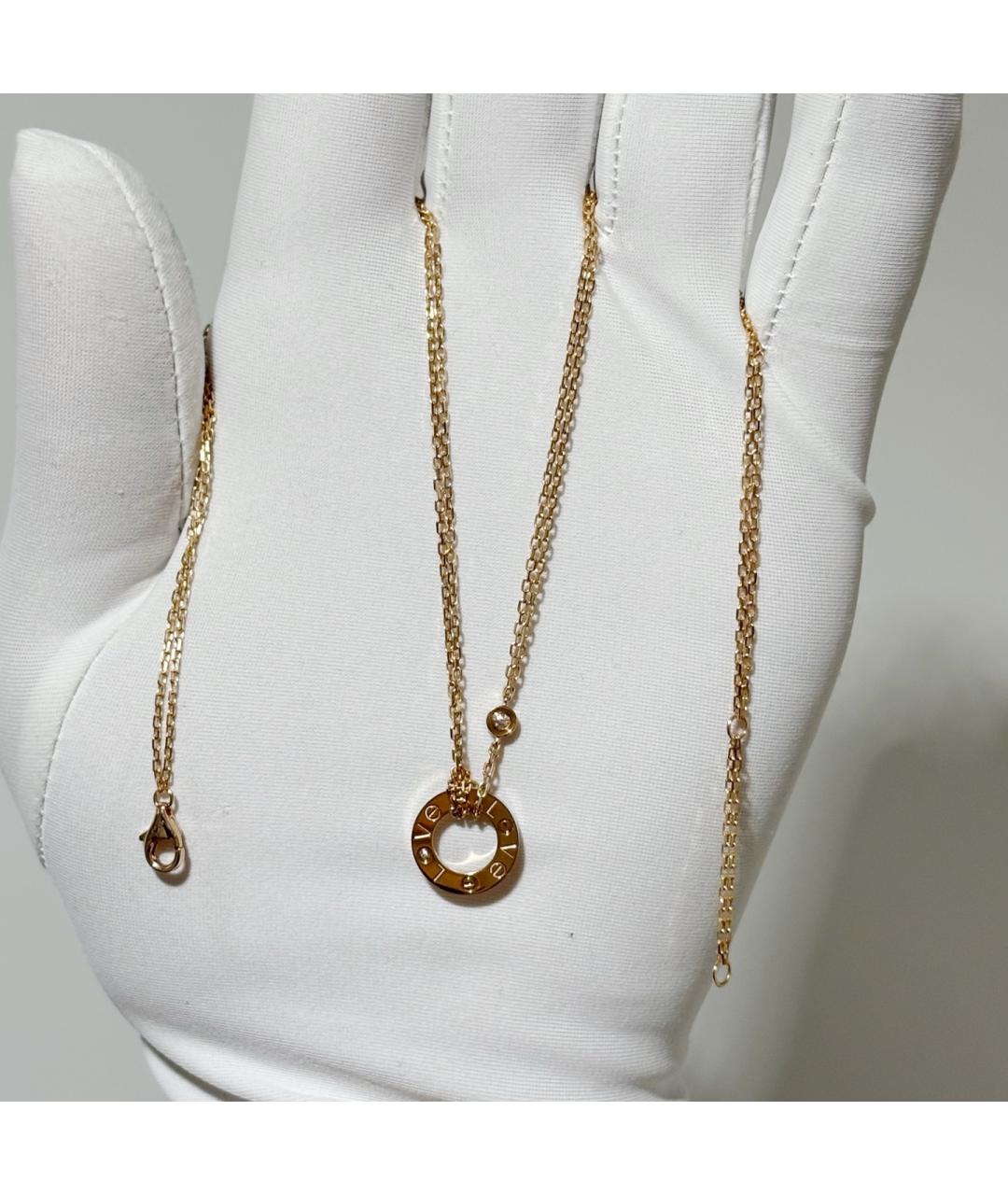 CARTIER Золотое колье из розового золота, фото 2