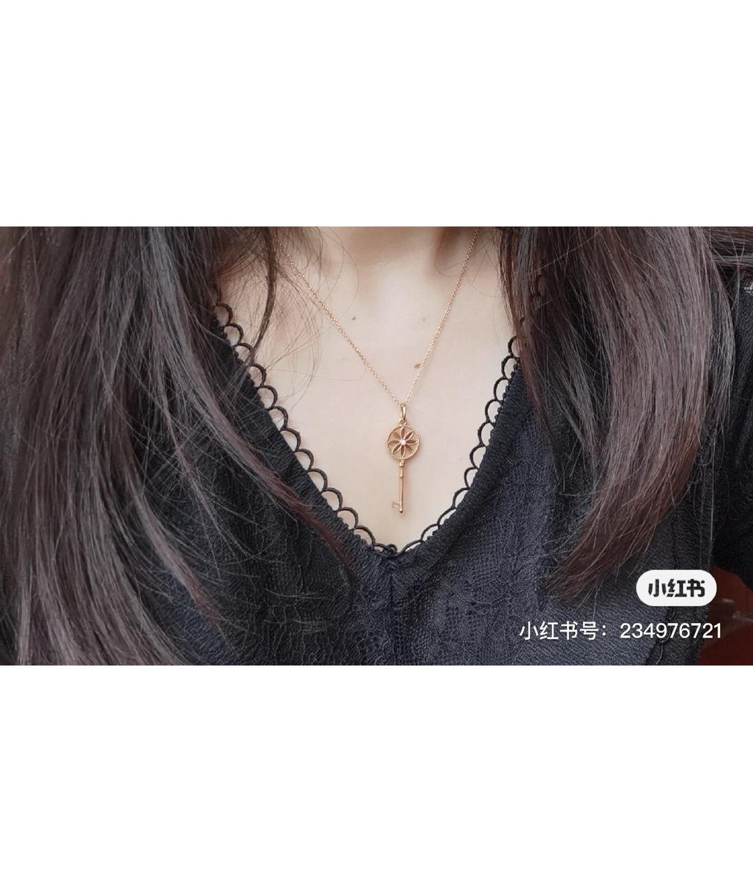 TIFFANY&CO Золотое колье из розового золота, фото 8