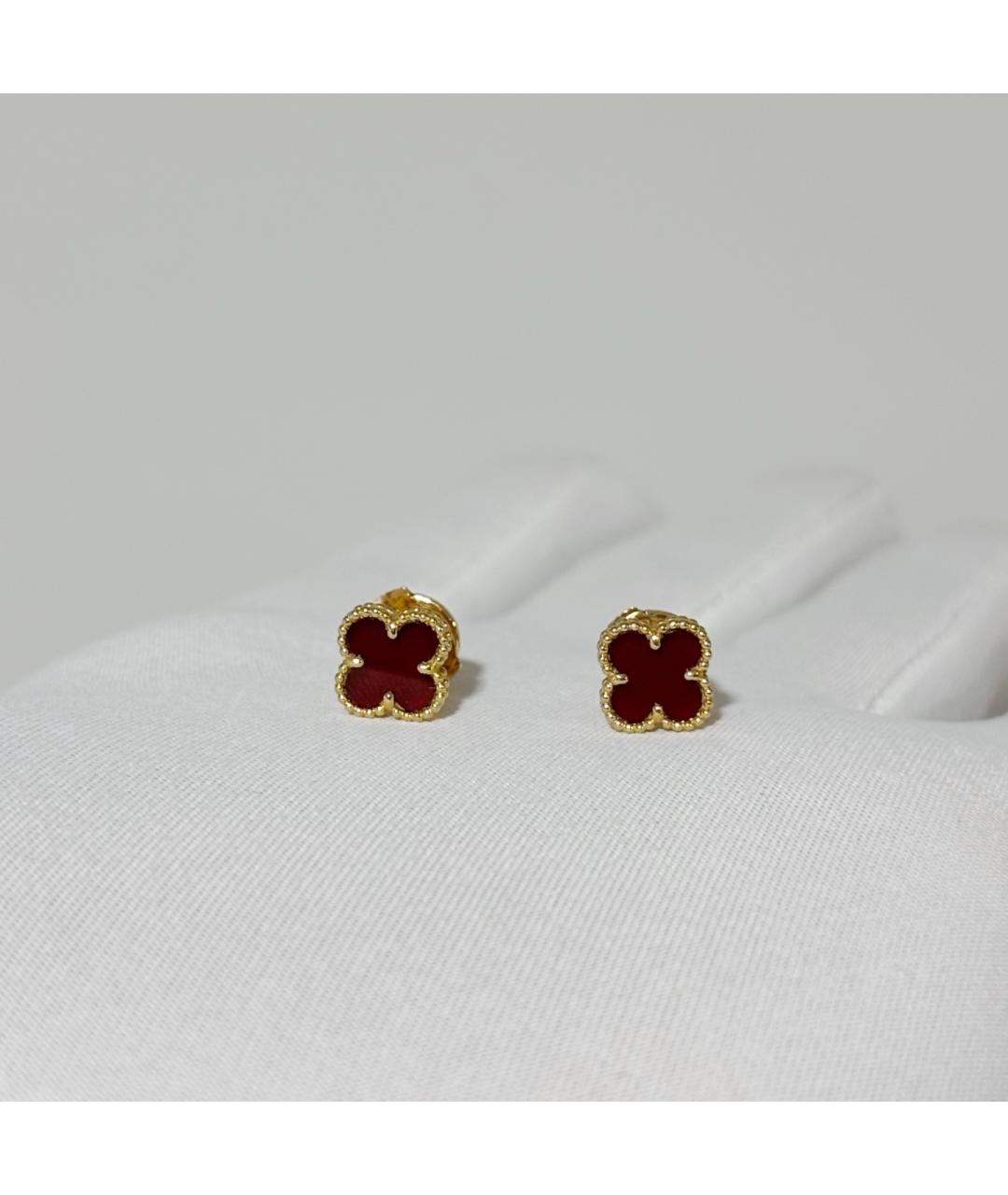 VAN CLEEF & ARPELS Золотые серьги из желтого золота, фото 2