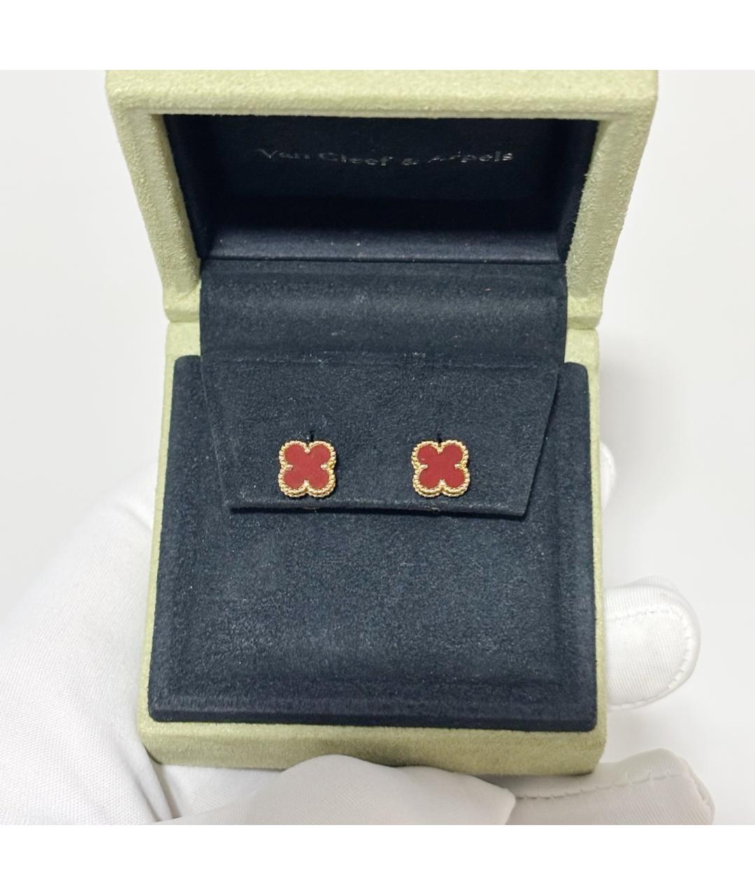 VAN CLEEF & ARPELS Золотые серьги из желтого золота, фото 7