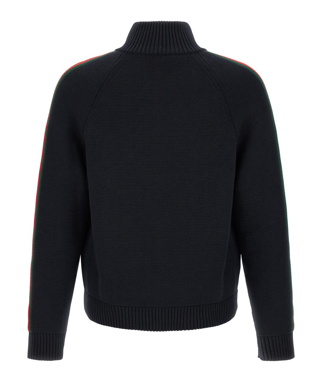 GUCCI Синяя шерстяная куртка, фото 2