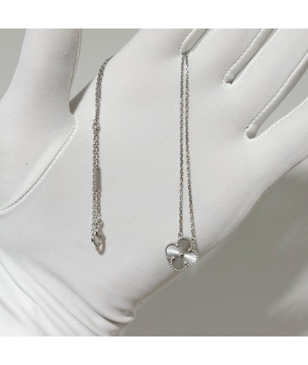 VAN CLEEF & ARPELS Серебряное колье из белого золота, фото 4