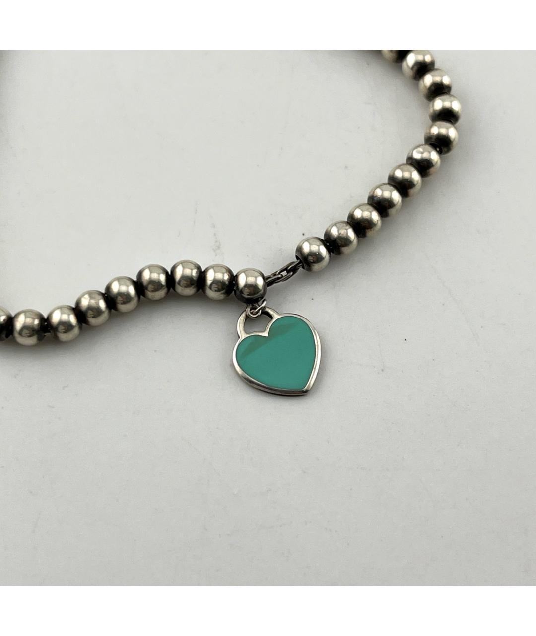 TIFFANY&CO Серебряный серебряный браслет, фото 4