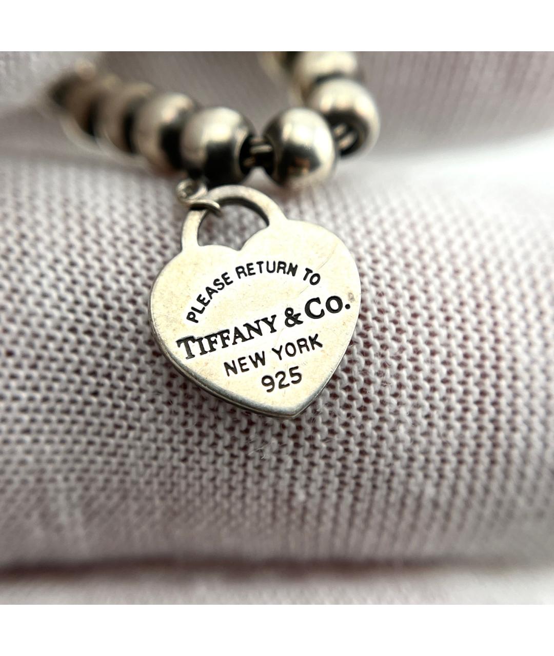 TIFFANY&CO Серебряный серебряный браслет, фото 6