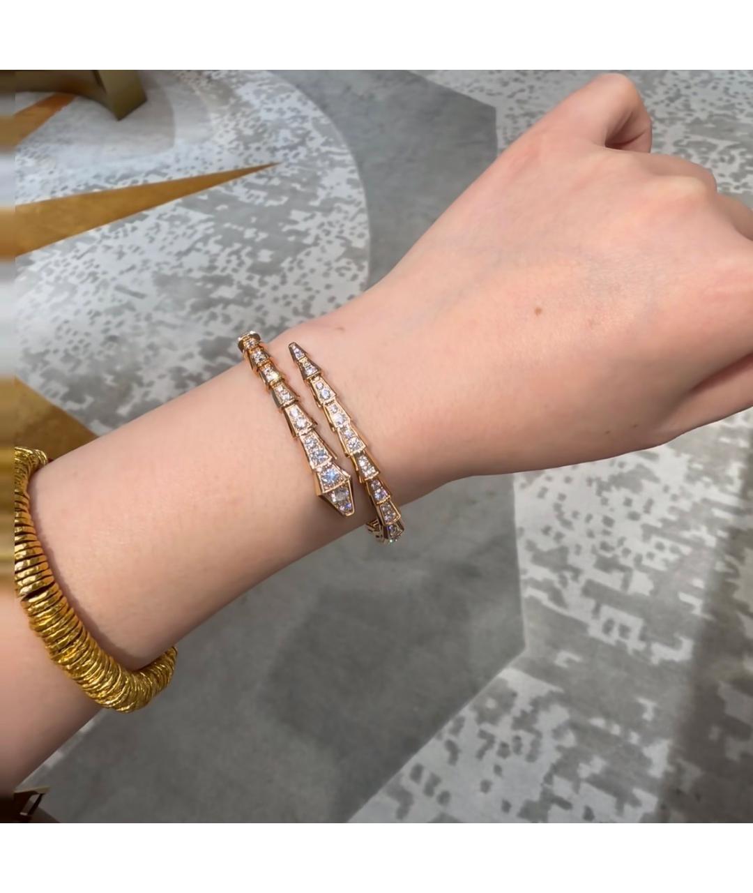 BVLGARI Золотой браслет из розового золота, фото 5