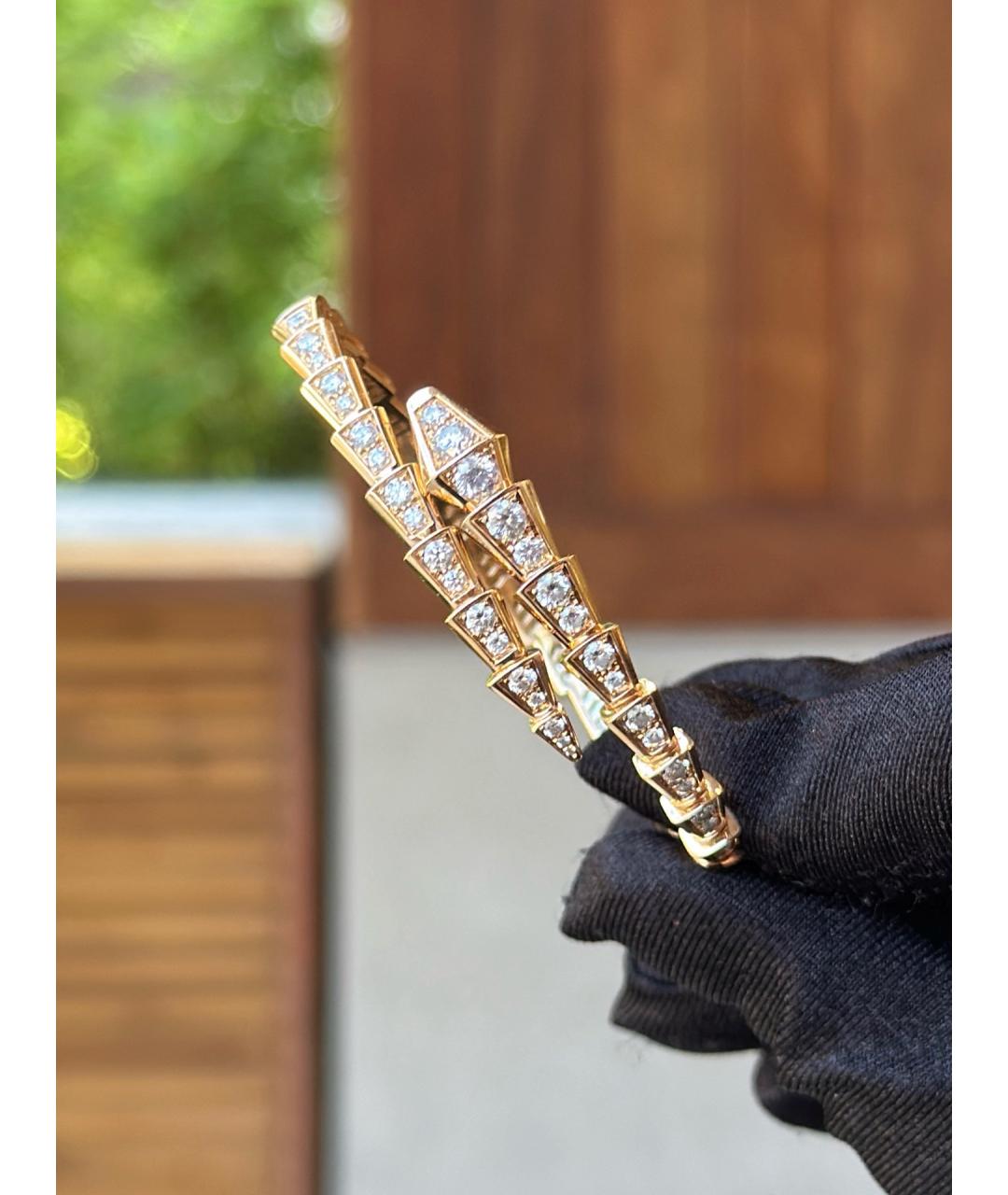 BVLGARI Золотой браслет из розового золота, фото 4