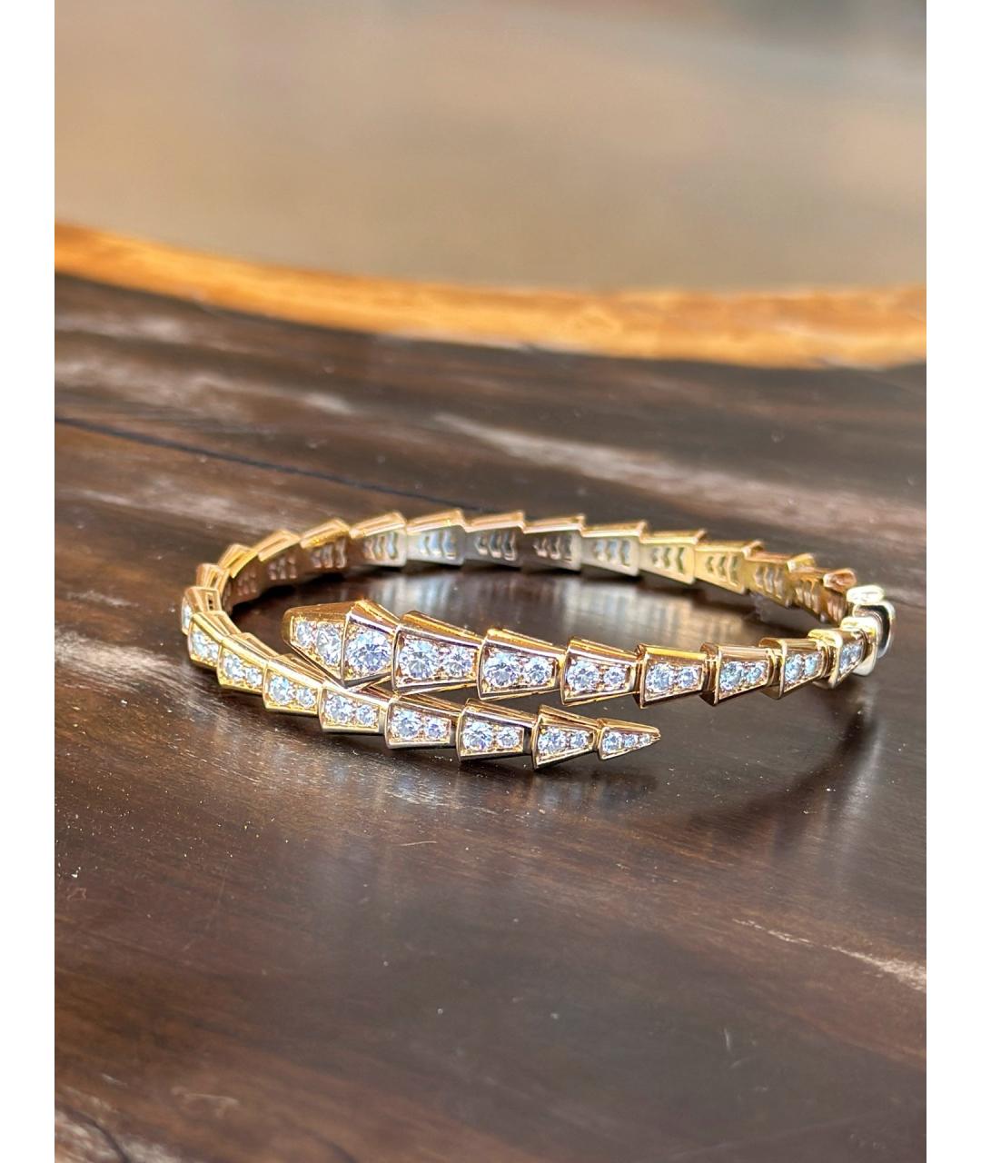 BVLGARI Золотой браслет из розового золота, фото 6
