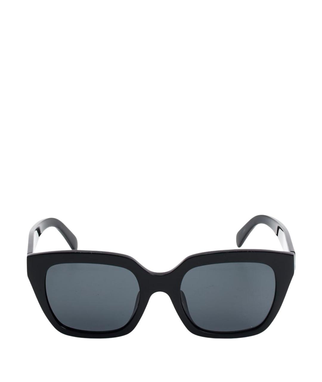CELINE Черные пластиковые солнцезащитные очки, фото 1