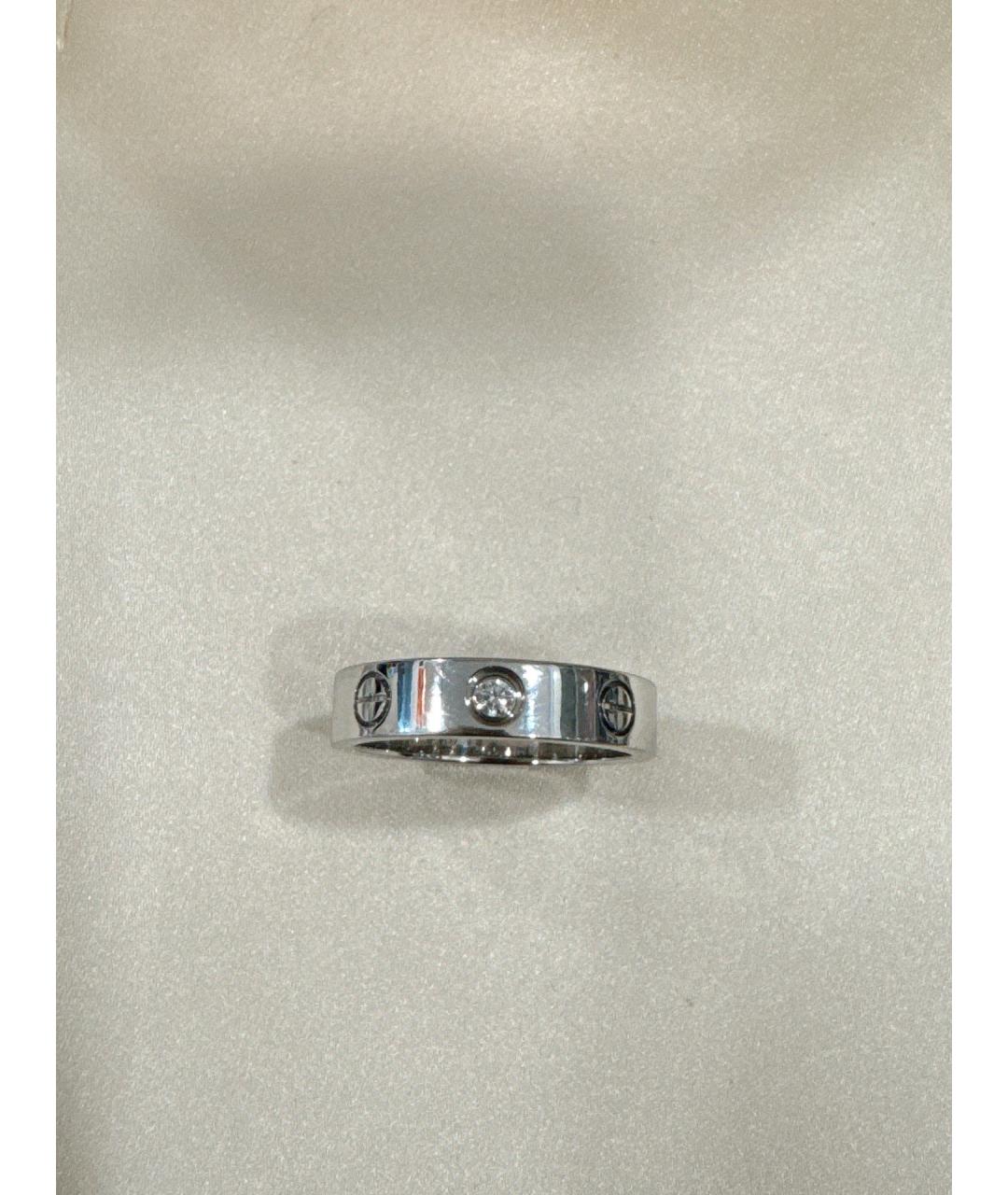 CARTIER Серебряное кольцо из белого золота, фото 5