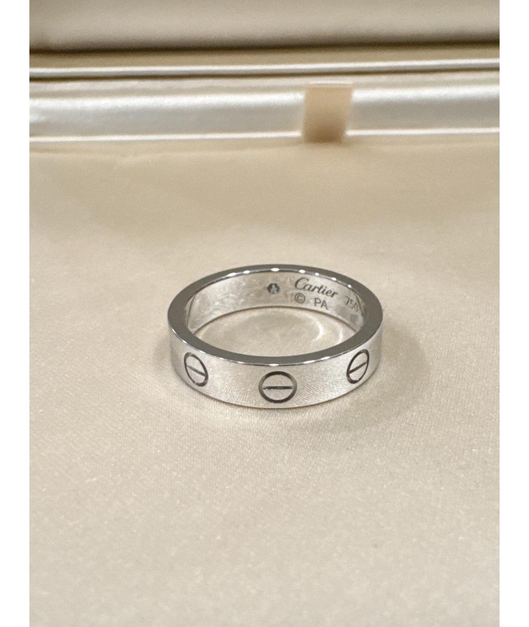 CARTIER Серебряное кольцо из белого золота, фото 4