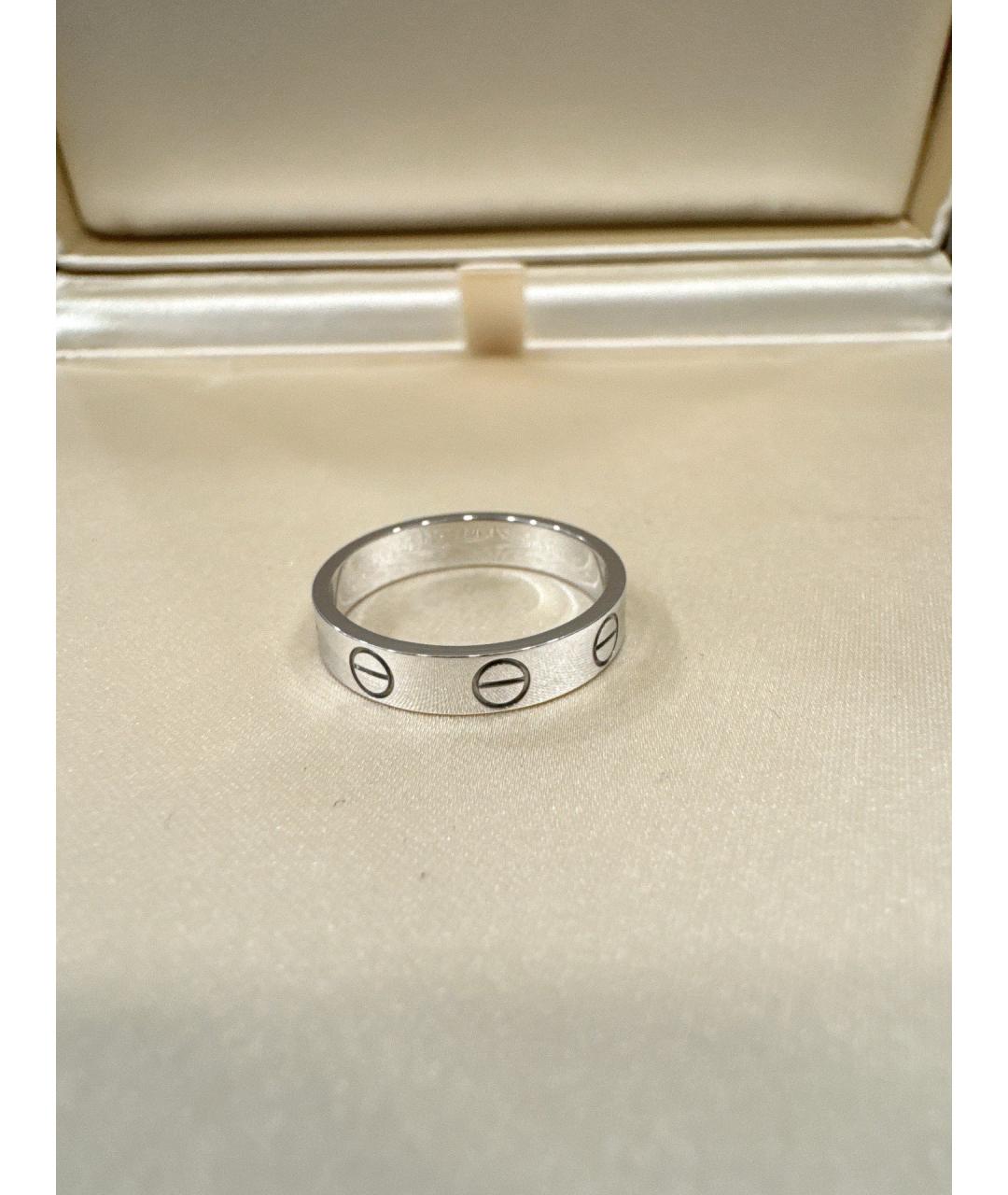CARTIER Серебряное кольцо из белого золота, фото 2