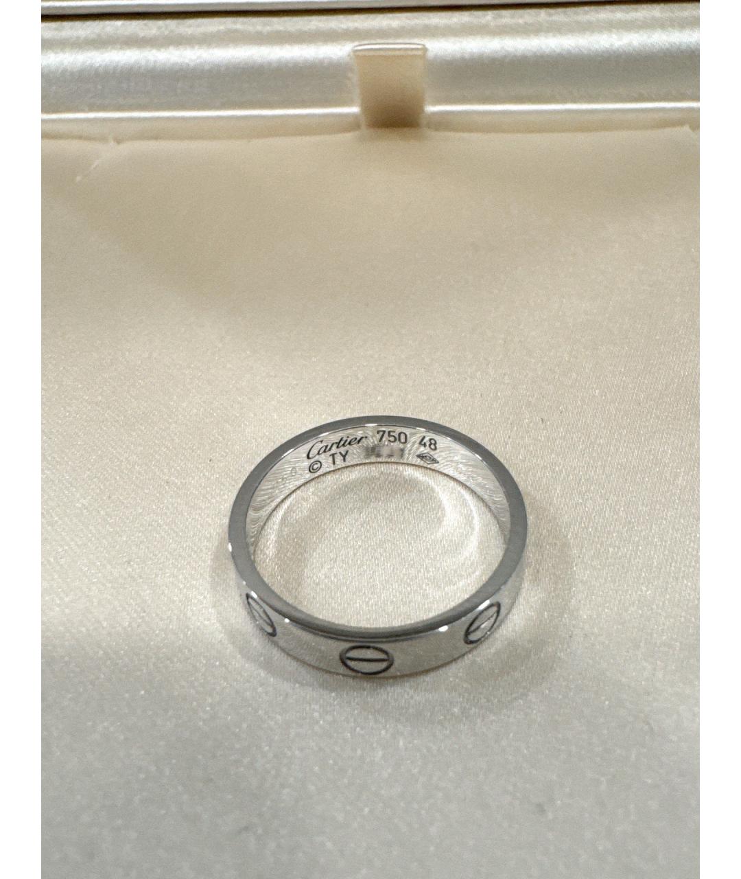 CARTIER Серебряное кольцо из белого золота, фото 3