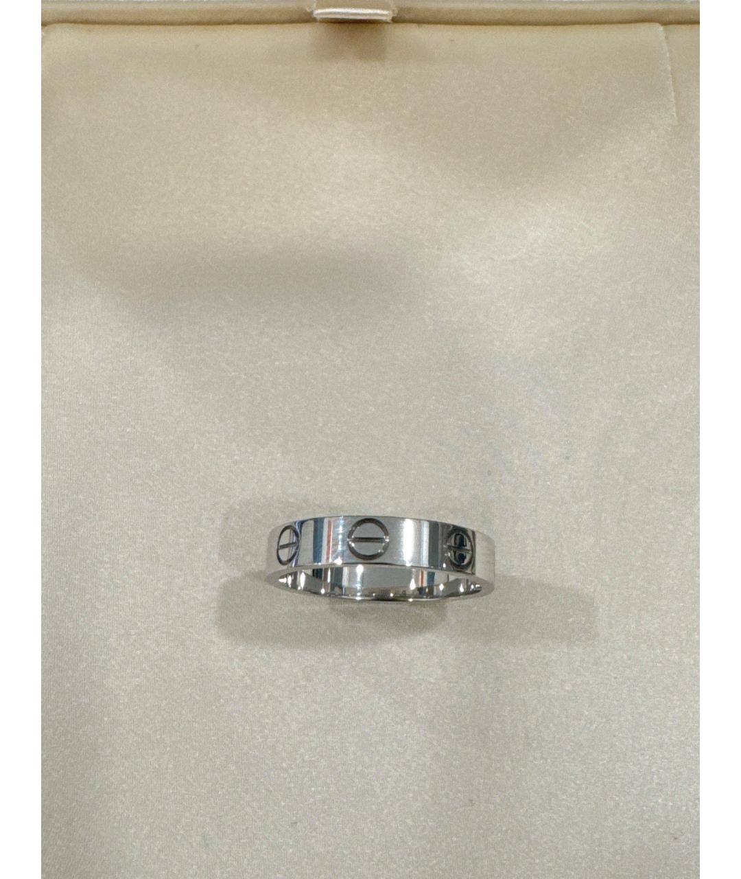 CARTIER Серебряное кольцо из белого золота, фото 4