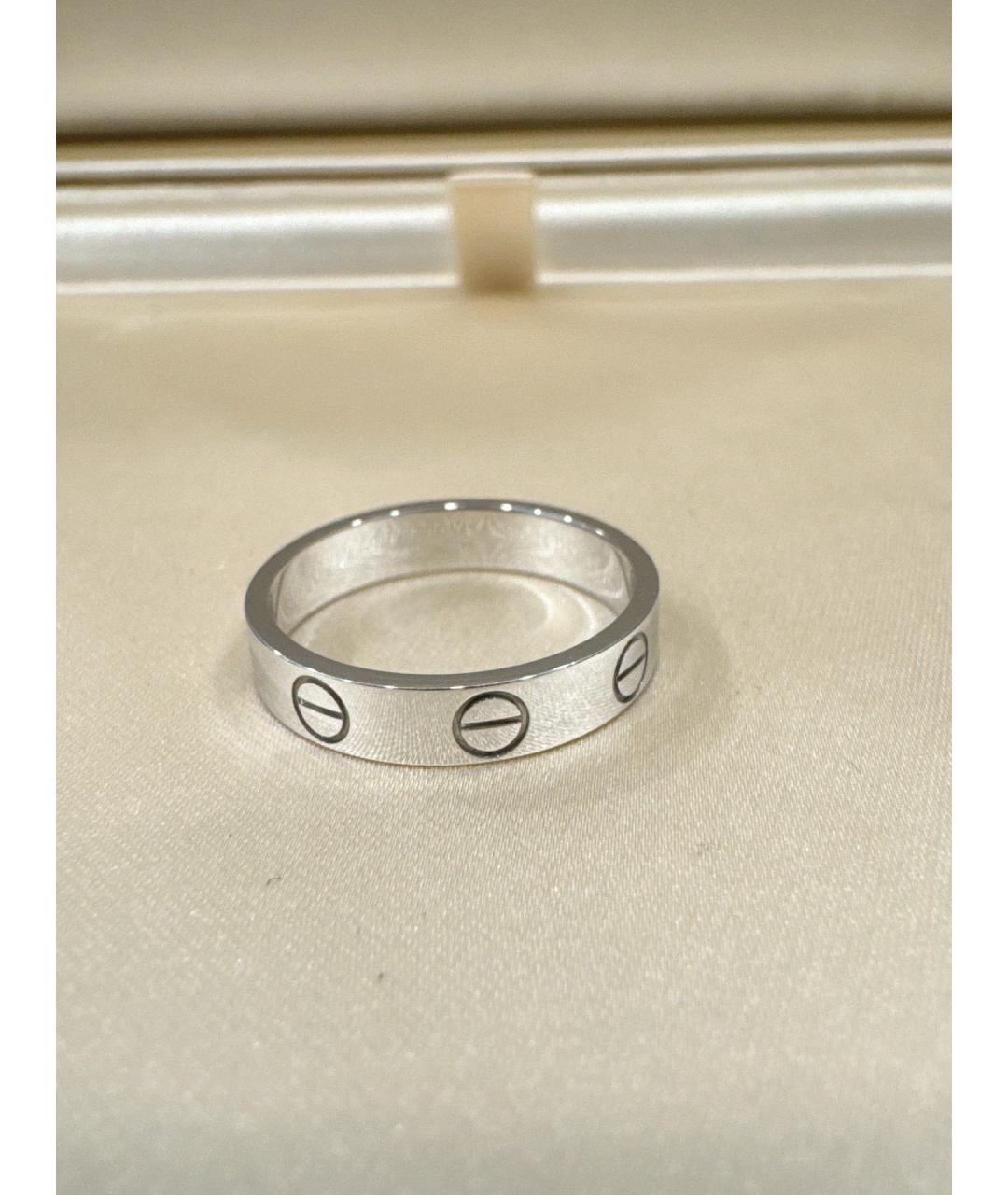 CARTIER Серебряное кольцо из белого золота, фото 7