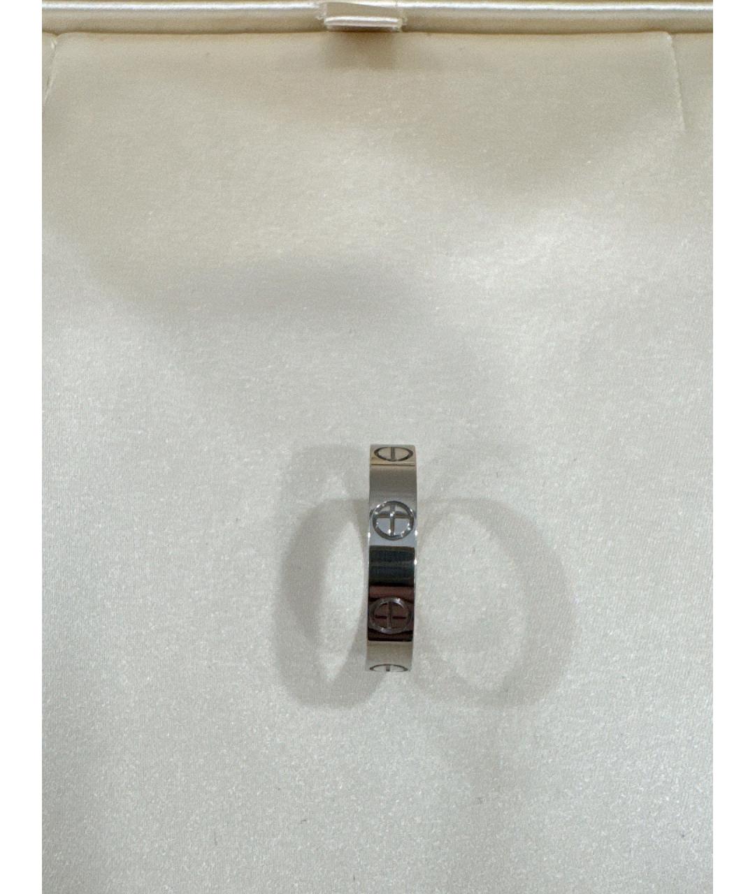 CARTIER Серебряное кольцо из белого золота, фото 6