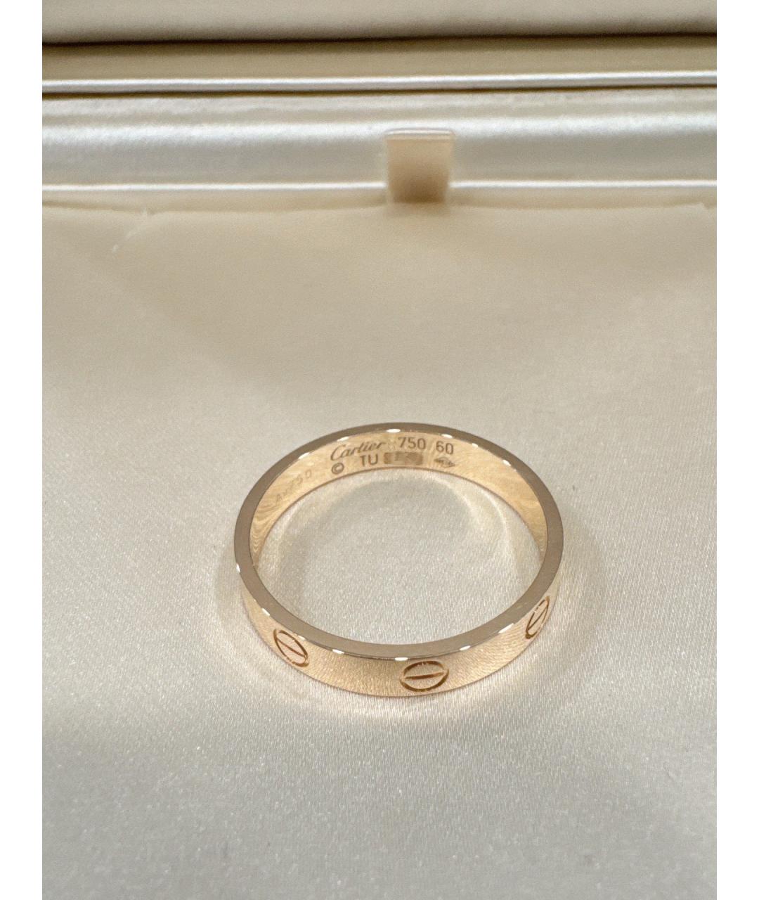 CARTIER Золотое кольцо из розового золота, фото 3