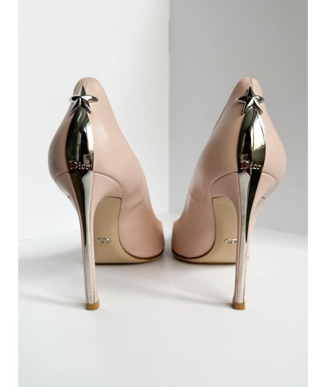 CHRISTIAN DIOR Бежевые туфли, фото 4