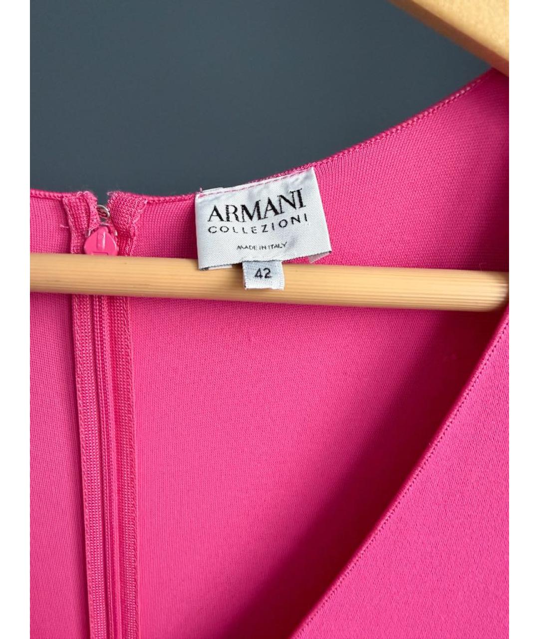 ARMANI COLLEZIONI Розовое платье, фото 4