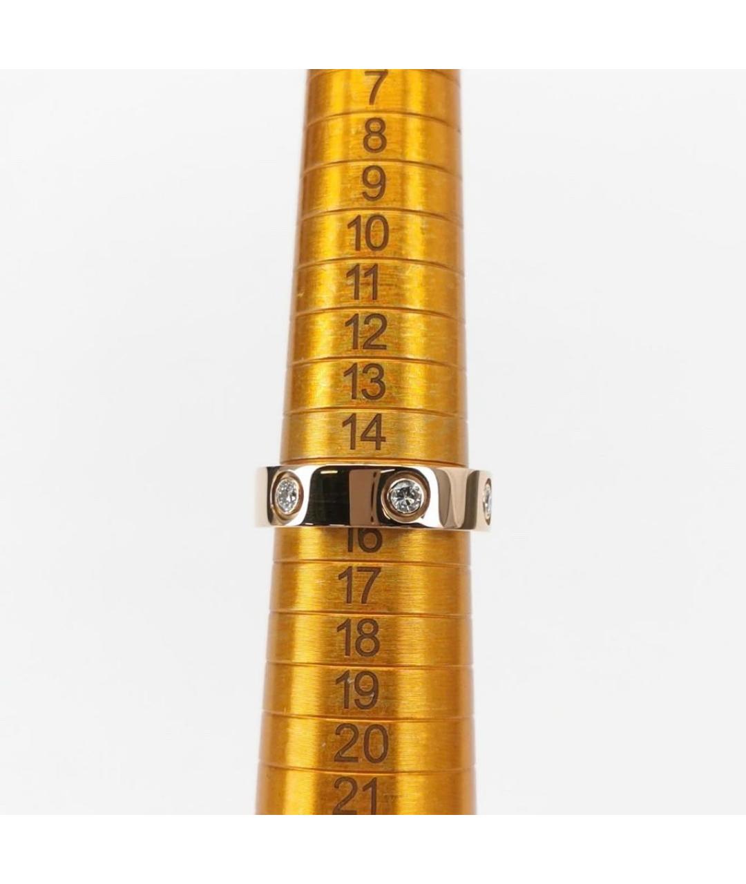CARTIER Золотое кольцо из розового золота, фото 3