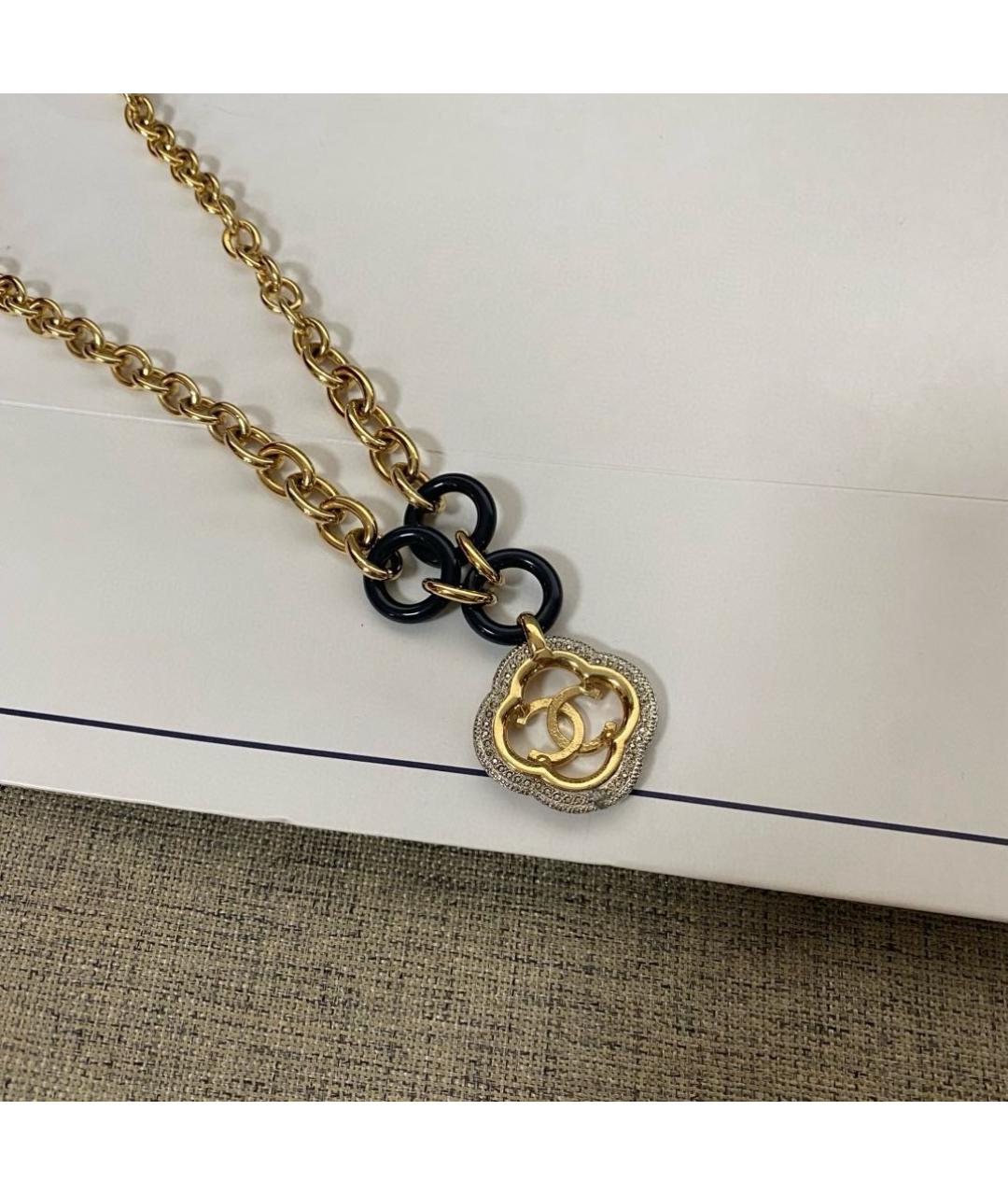 CHANEL Золотое колье, фото 3