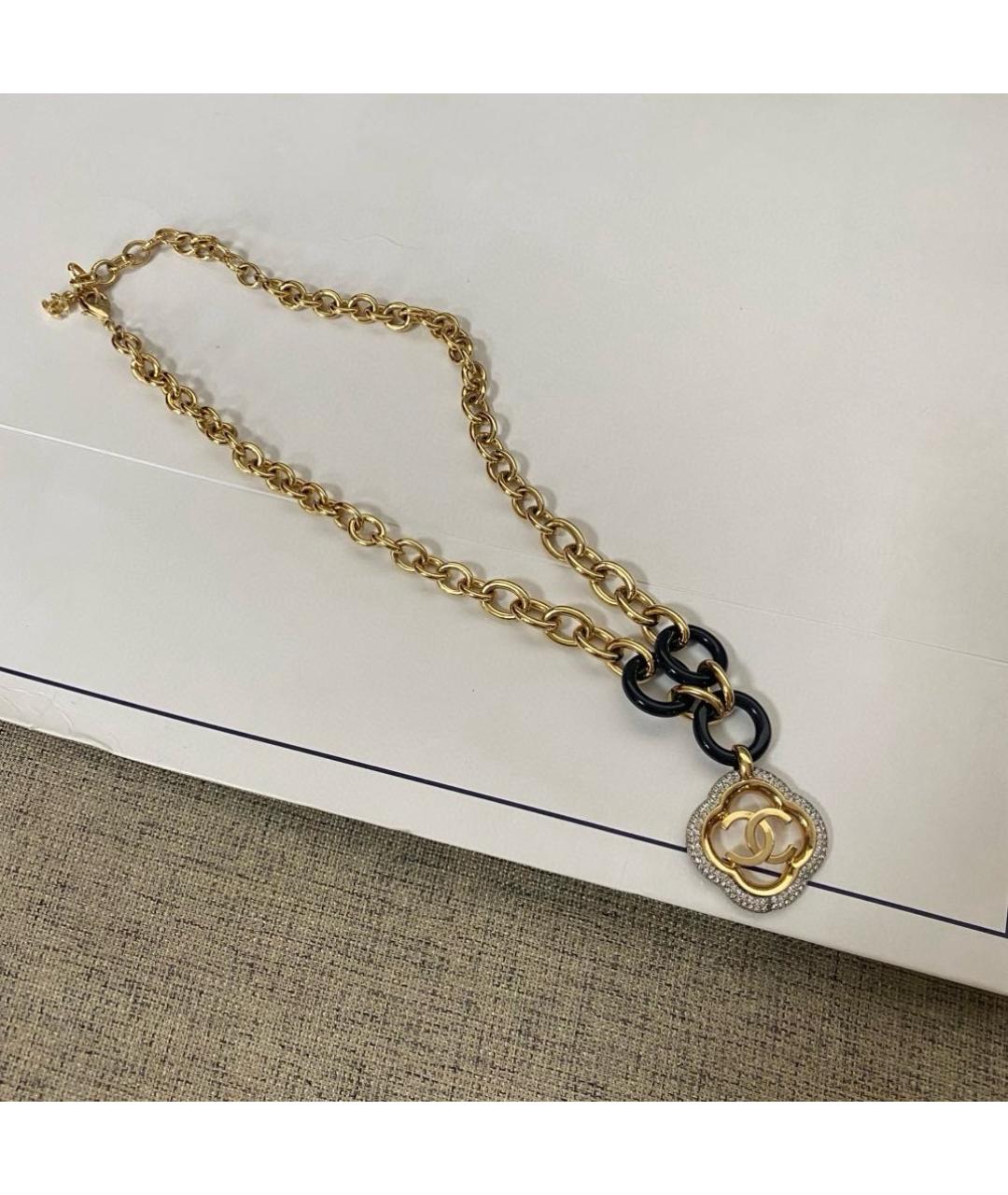 CHANEL Золотое колье, фото 4