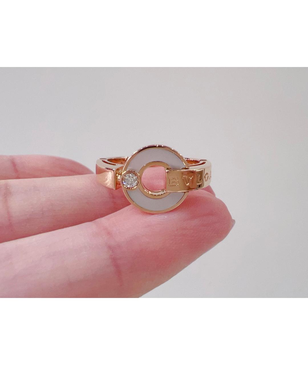 BVLGARI Золотое кольцо из розового золота, фото 9