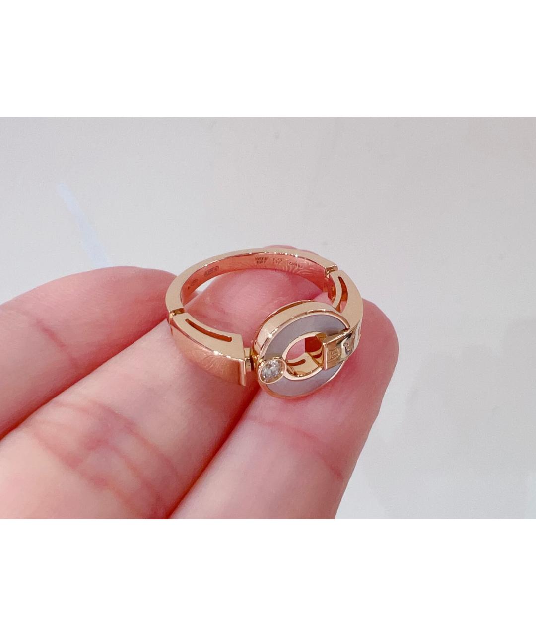 BVLGARI Золотое кольцо из розового золота, фото 5