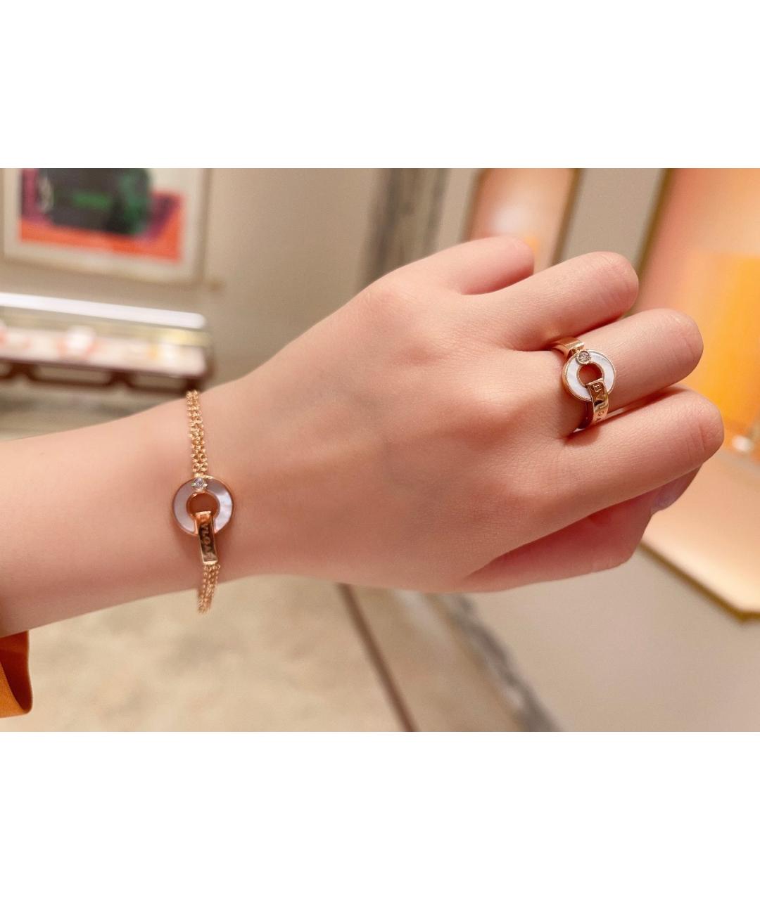 BVLGARI Золотое кольцо из розового золота, фото 8