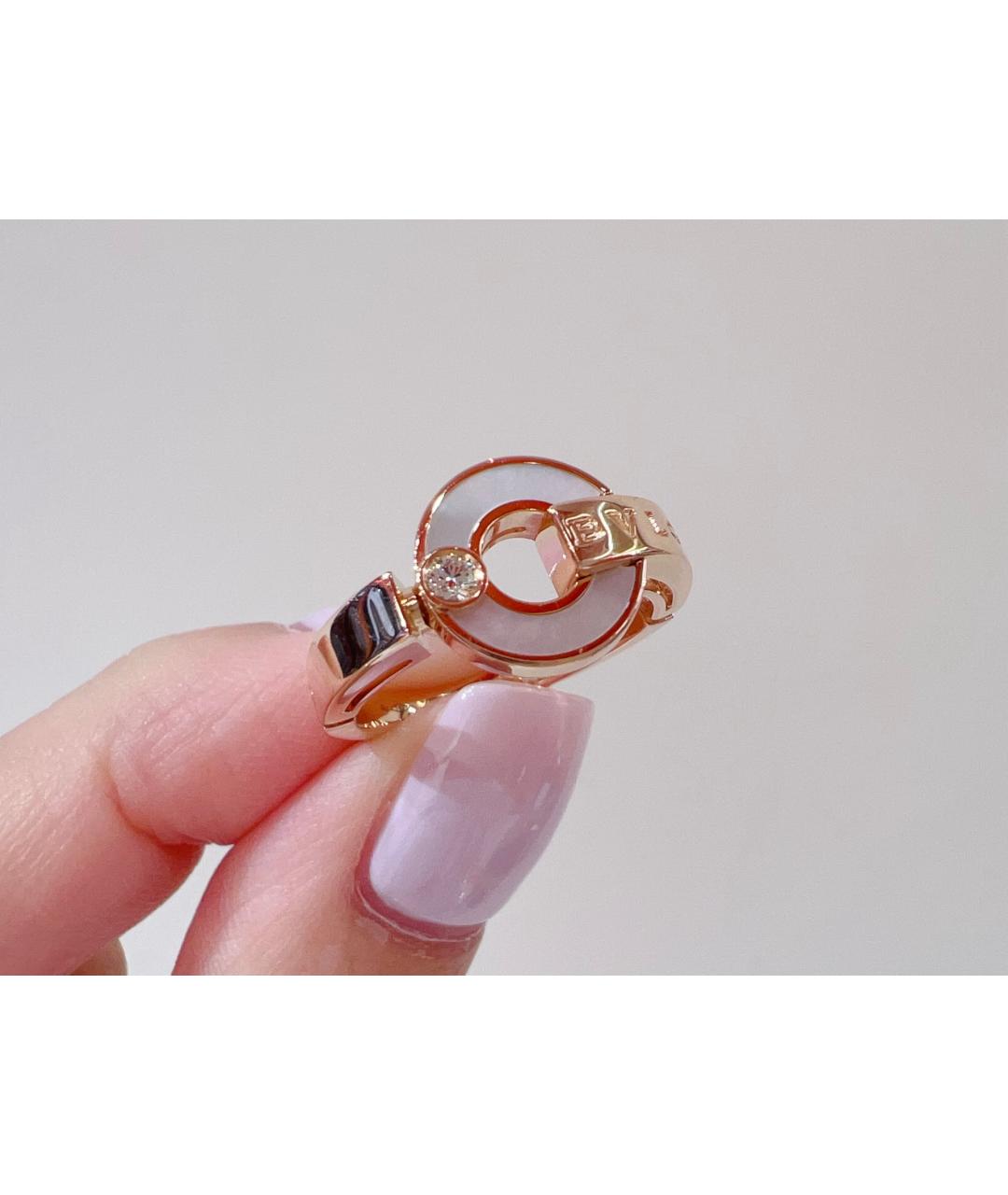 BVLGARI Золотое кольцо из розового золота, фото 3