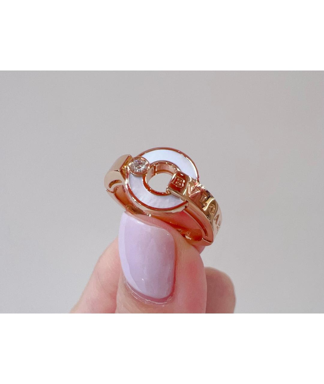 BVLGARI Золотое кольцо из розового золота, фото 4