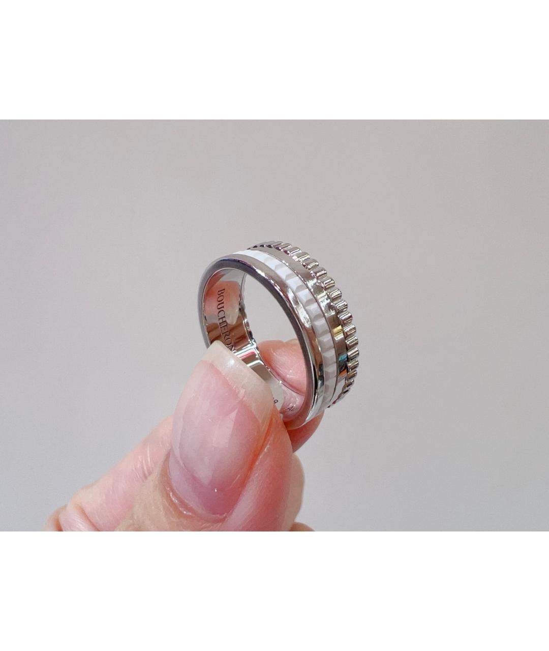 BOUCHERON Серебряное кольцо из белого золота, фото 4
