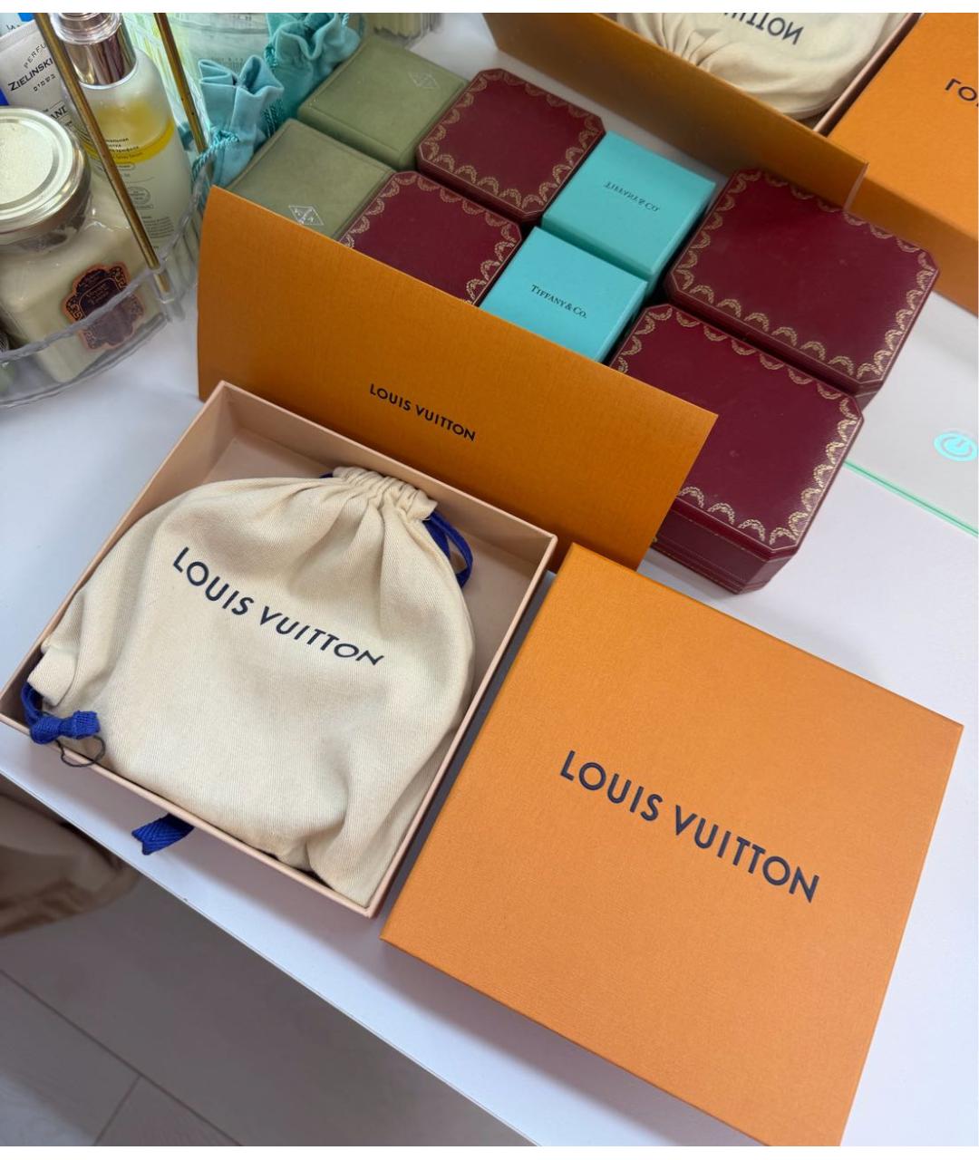 LOUIS VUITTON Черный кожаный ремень, фото 5