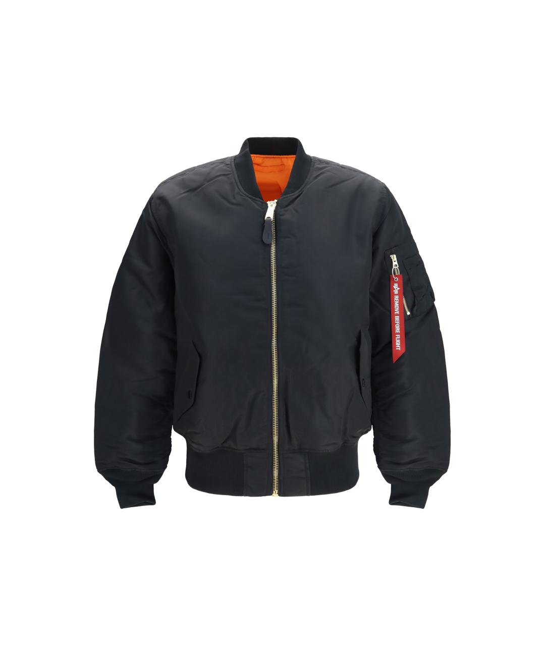 ALPHA INDUSTRIES Черная нейлоновая куртка, фото 1
