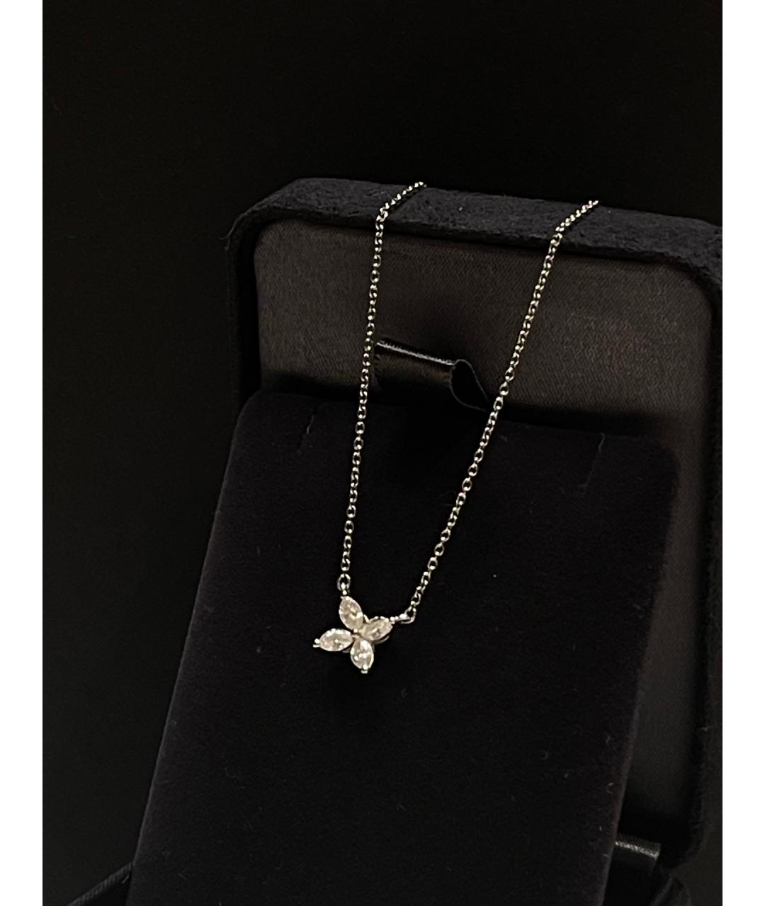 TIFFANY&CO Серебряное платиновое колье, фото 5