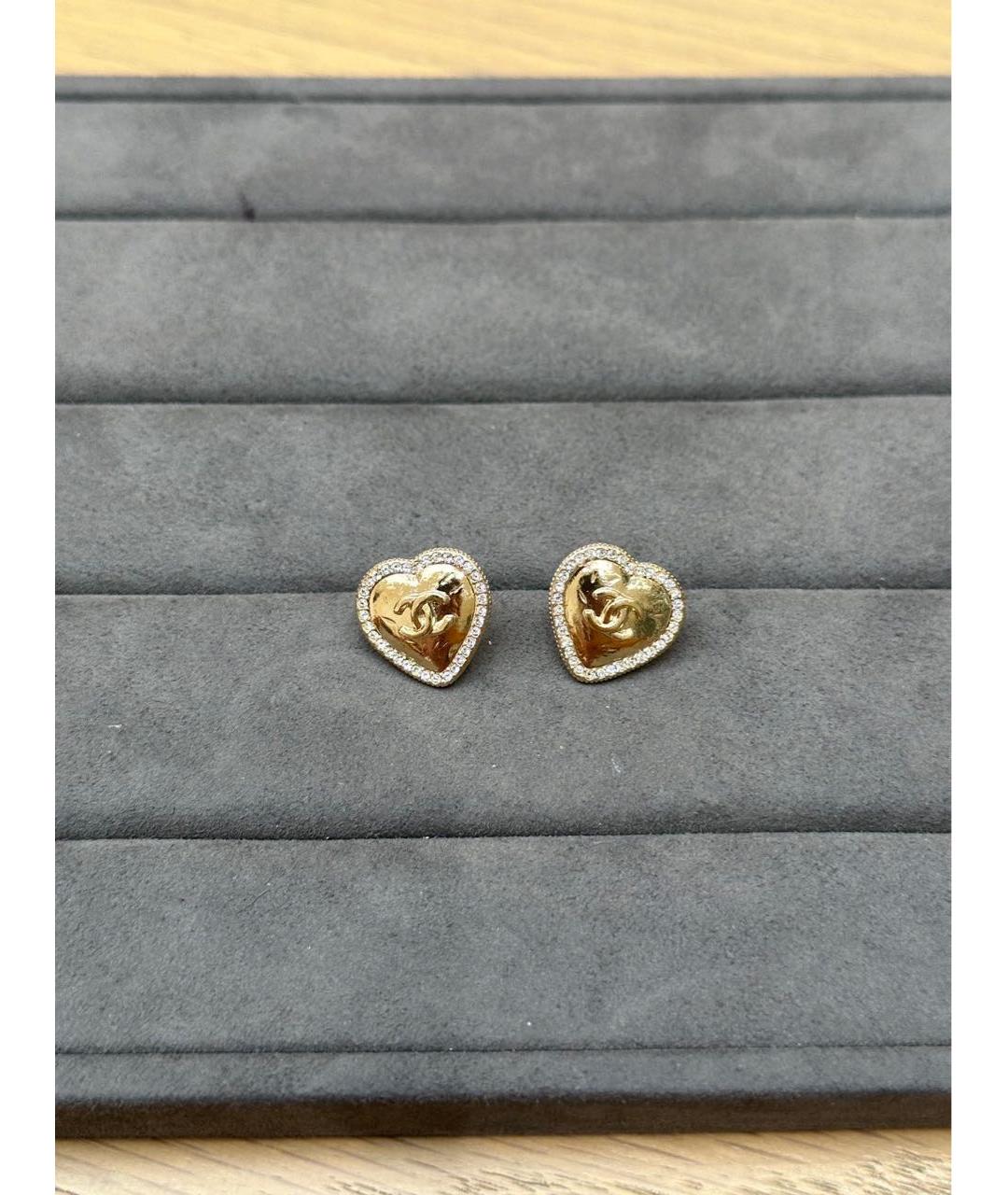 CHANEL Золотые серьги, фото 2