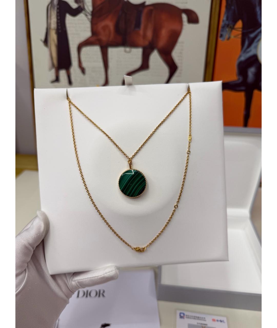 CHRISTIAN DIOR Золотое колье из розового золота, фото 8