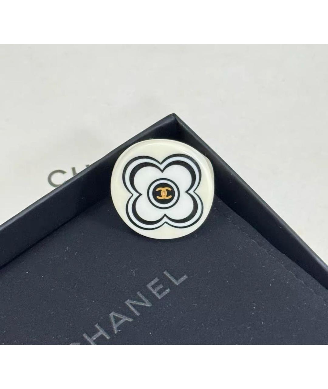 CHANEL Белое кольцо, фото 3